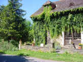 l'entr�e de la maison